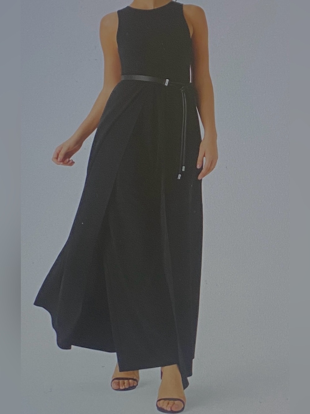 LARGE.  HALARA BREEZEFUL ZIPPER CONTRAST BRIDESMAID OR  WEDDING GUEST JUMPSUIT